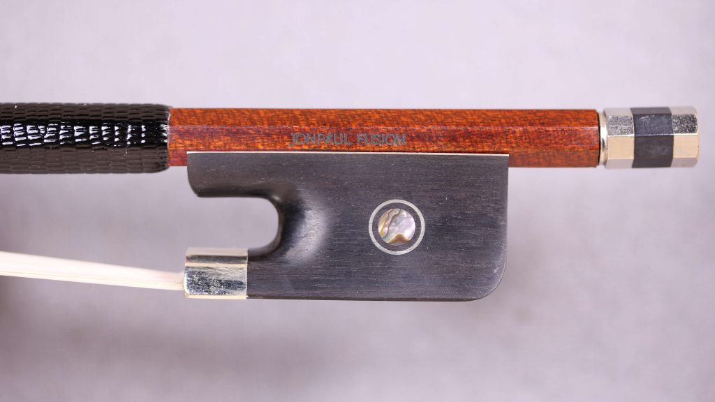 JonPaul Fusion, Carbon Fiber Cello Bow, nickel & ebony Brobst Violin Shop